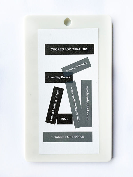 Chores for curators, chores for people - Singular Papers