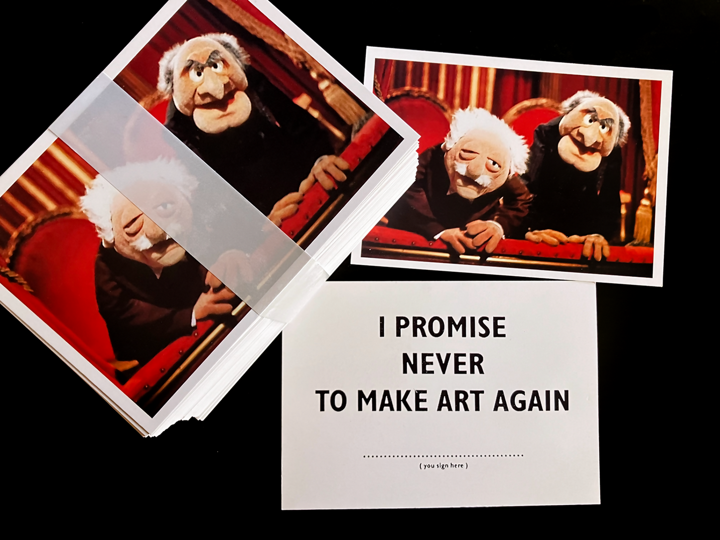 I Promise Never To Make Art Again with Bob And Roberta Smith - 2023 - Singular Papers