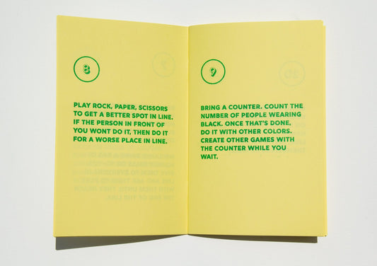 Performances for Waiting in Line - Singular Papers