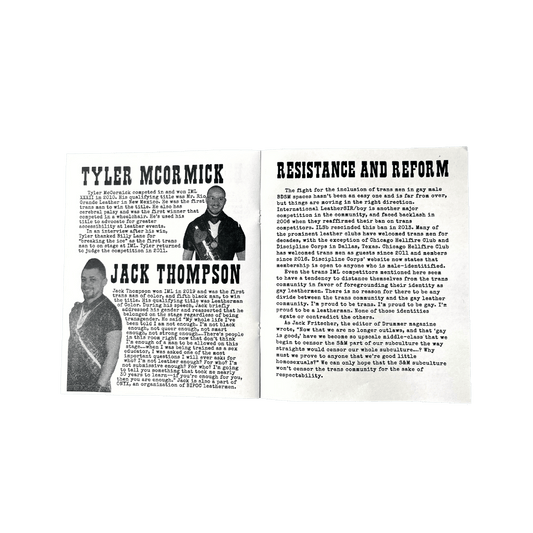 Leather Trans - Singular Papers