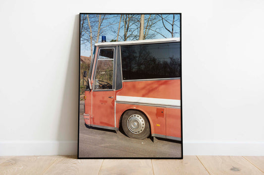 Red bus - Berlin Serie - Singular Papers