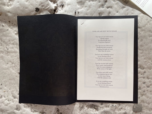 Your Lips Are Wet With Venom - Singular Papers