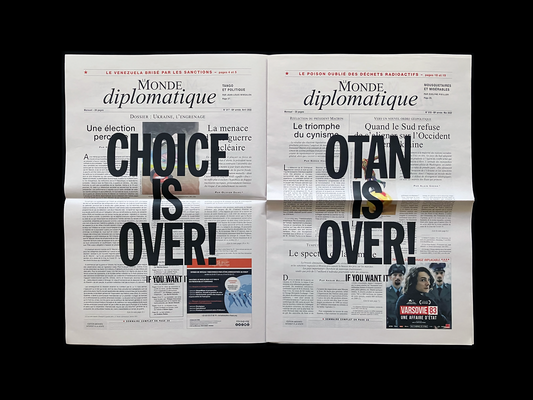 Le Monde Diplomatique - WAR IS OVER! IF YOU WANT IT - 2022 - Singular Papers