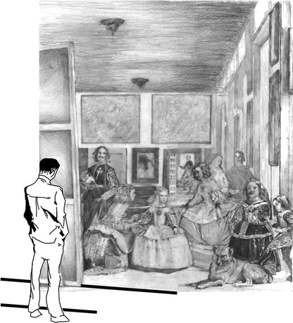 Delante de Las meninas