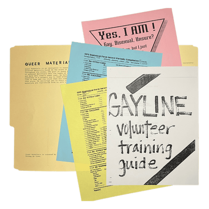 Queer Materials #3 "GAYLINE"