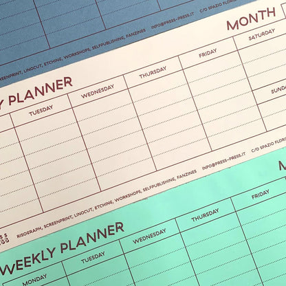 Weekly planner