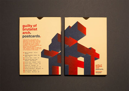 Guilty of Brutalist Arch - Postcards