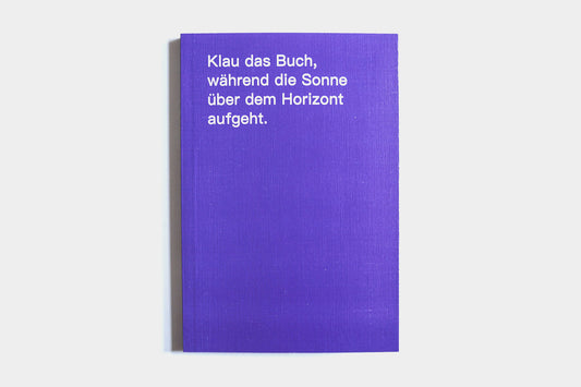 Wie man Bücher klaut