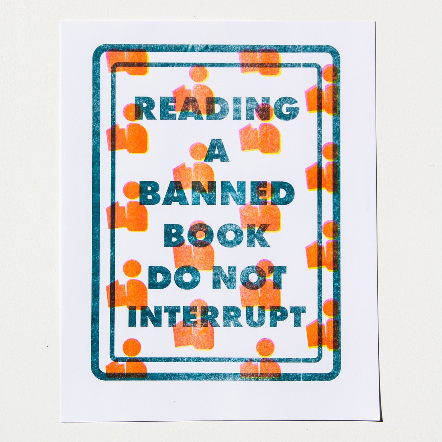 Reading a Banned Book, Do Not Interrupt s